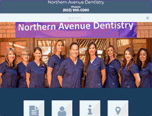 Tablet Screenshot of northernavedentistry.com